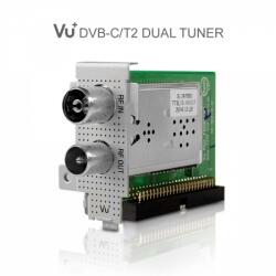 VU+ Tuner VU+ Cablu Terestru Dual DVB-C/T2 compatibil cu Receiver VU + Uno, Ultimo, Duo2, Solo SE V2, Solo 4K (12694)