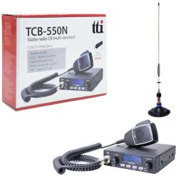 TTi Kit Statie radio CB TTi TCB-550 + Antena PNI ML70 (TTI-PACK9)