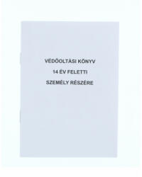 Nyomell Védőoltási kiskönyv 14 év feletti személy részére A/6