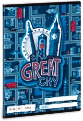 Ars Una The Great City sima füzet A/5