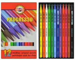 KOH-I-NOOR progresso famentes színes ceruza készlet, 12db
