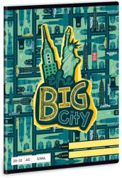 Ars Una The Big City sima füzet A/5