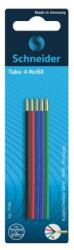 Schneider Take 4 golyóstoll utántöltő készlet