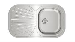 Teka STYLO 1B 1D rozsdamentes mosogató, 1 medence + 1 csepegtető tálca, megfordítható, szűrőkosaras (STYLO 1B 1D)