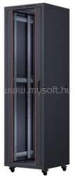 Formrack RAL9005 36U Cosmoline 600x600 19" szabadon álló rack szekrény (fekete) (CSM-36U6060) (CSM-36U6060)
