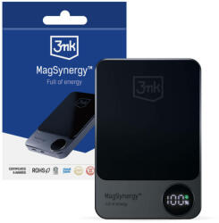3mk Acumulator extern 3MK MagSynergy 10000mAh 18W PD 1 x USB-C Negru (bat/3mk/ma/10/ne)