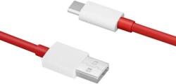OnePlus Cablu Date si Incarcare USB-A - USB-C OnePlus DL129, 100W, 1m, Rosu 5461100530 - evomag