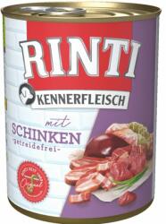 RINTI Kennerfleisch Ham cu sunca 6x400 g conserve pentru caini