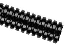  Lépésálló, flexibilis PVC gégecső (20 mm) fekete - 100 m (DX15020R)