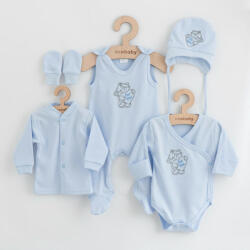 NEW BABY 5-részes baba együttes újszülötteknek New Baby Classic kék