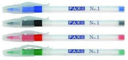 PAX Golyóstoll 0, 7mm, kupakos Pax No. 1, írásszín zöld (PAX4030033) - tobuy