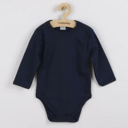 NEW BABY Baba body teljes hosszában patentos New Baby Classic II sötét kék