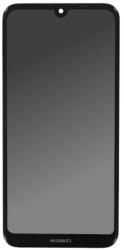 Piese si componente Ecran cu Touchscreen si Rama Compatibil cu Huawei Y7 (2019) - OEM (606871) - Black (KF2318803) - vexio