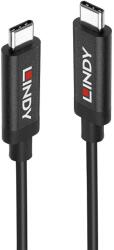 Lindy USB 3.1 Type C Összekötő Fekete 3m 43348 (43348)