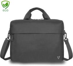 V7 Eco-Friendly RPET Topload Briefcase Laptop Case 16" fekete (CTP16-ECO2)