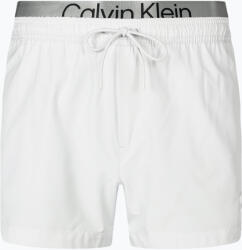 Calvin Klein Pantaloni scurți de baie pentru bărbați Calvin Klein Short Double Waistband nimbus cloud