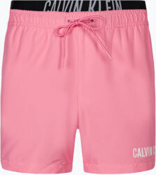 Calvin Klein Pantaloni scurți de baie pentru bărbați Calvin Klein Medium Double WB sachet pink