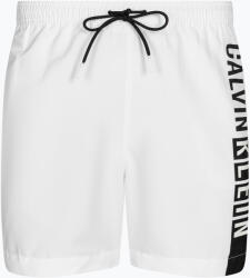 Calvin Klein Pantaloni scurți de baie pentru bărbați Calvin Klein Medium Drawstring-Graphic classic white