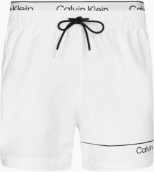 Calvin Klein Pantaloni scurți de baie pentru bărbați Calvin Klein Medium Double WB classic white