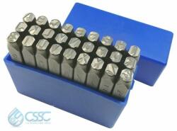  Betűbeütő készlet angol ABC 27r. 10.0mm/040904-0028 (KEZ06293)