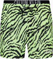 Calvin Klein Pantaloni scurți de baie pentru bărbați Calvin Klein Medium Double WB-Print zebra citrust burst