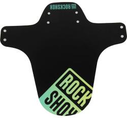 Rock Shox AM Fender teleszkópra szerelhető műanyag MTB első sárvédő, 26-29 colos bringákhoz, fekete - zöld-sárga színátmenetes