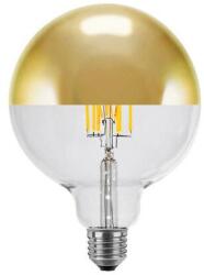 SEGULA LED Globe 125 Spiegelkopf Gold E27 6, 5W 2700K dimm (55491) (55491)