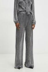 Answear Lab pantaloni femei, culoarea negru, drept, high waist BPYH-SPD004_99X