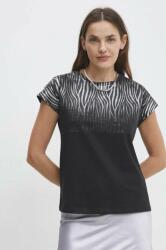 Answear Lab tricou din bumbac femei, culoarea negru BMYX-TSD07T_99X