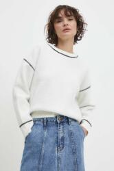 ANSWEAR pulover femei, culoarea alb BBYH-SWD02E_00X