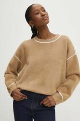 ANSWEAR pulover femei, culoarea bej BBYH-SWD02E_80X