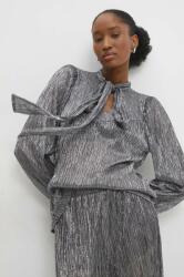 ANSWEAR bluza femei, culoarea negru, neted BPYH-KDD001_99X