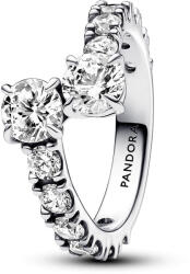 Pandora Gyöngy és pavé ezüst karkötő - 598342CZ-21 (598342CZ-21)
