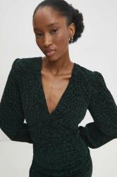 ANSWEAR bluza femei, culoarea verde, modelator BPYH-BDD006_79X