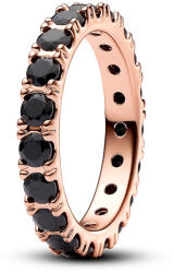 Pandora fekete örök szikrázó sor gyűrű - 180050C02-48 (180050C02-48)