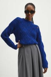 ANSWEAR pulover femei, culoarea albastru marin BBYH-SWD020_59X