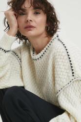 ANSWEAR pulover femei, culoarea bej, light BBYH-KZD01U_80X