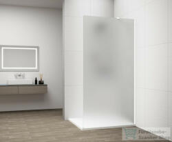 SAPHO ESCA WHITE MATT Walk-in zuhanyfal, falra szerelhető, matt üveg, 1300mm (ES1113-03) (ES1113-03) - furdoszoba-szaniter
