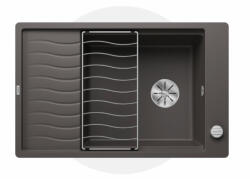 BLANCO Elon XL 6 S-F gránit mosogató csepegtetővel 77x49 cm, lefolyó távműködtetővel, palaszürke 524855 (524855)