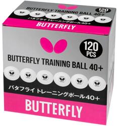 Butterfly Training Ball 40+ White (120 db) Labdák