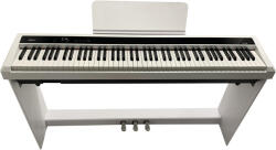  3 pedálos állvány Orla PF100 zongorához  fehér - stPF1wh