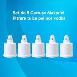 Geyser Filtre pentru cana Set de 5 Cartușe Makarici filtrare tuica palinca vodka Rezerva filtru cana