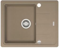 Franke BASIS 611-62 gránit mosogató automata dugóemelő, szifonnal, kasmír, beépíthető (114.0301.903)