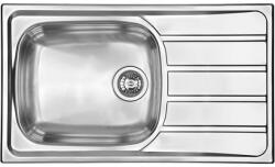  CSEPEGTETŐS MOSOGATÓ UNIVERSAL 1 MEDENCE ACÉL, 860x500mm ACÉL (10012130130)