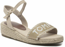 Tommy Hilfiger Espadrilles Tommy Hilfiger Rope Wedge Sandal T3A7-33287-0890 S Beige 500 40