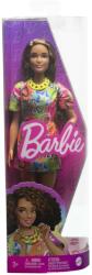 Mattel Papusa Barbie Fashionista Satena Cu Rochie Cu Imprimeu Good Vibes Papusa Barbie