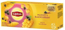 Lipton Gyümölcstea LIPTON Mangó-Feketeribizli 20 filter/doboz - papiriroszerplaza