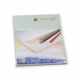 Encaustic kartonpapír, A/4, 6 szín, 250 gr, 6 db