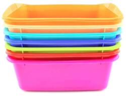  Műanyag mosogató 5L 28x22x11cm POB - különböző változatok vagy színek keveréke