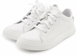 Vlnka Női egészségügyi bőr tornacipő "Viola" - fehér felnőtt cipő méret 40